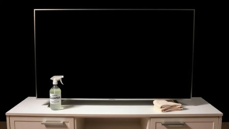 Guia practica sobre como limpiar la pantalla de la tele con metodos efectivos para el hogar