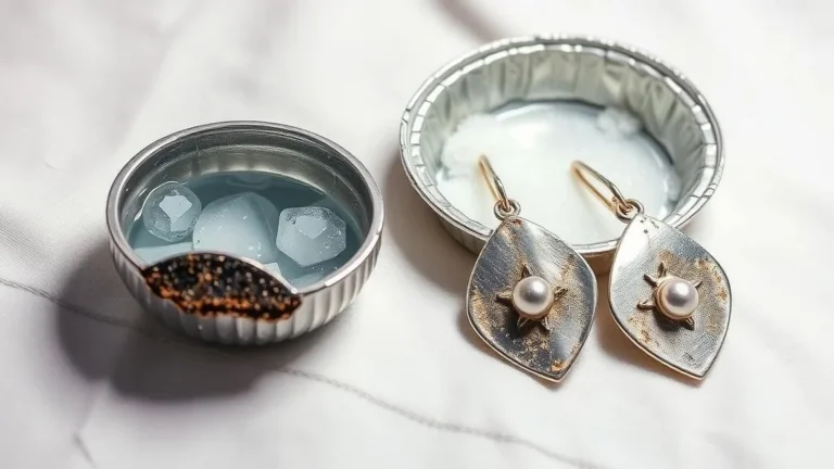 Guia practica sobre como limpiar pendientes de plata con metodos efectivos para el hogar