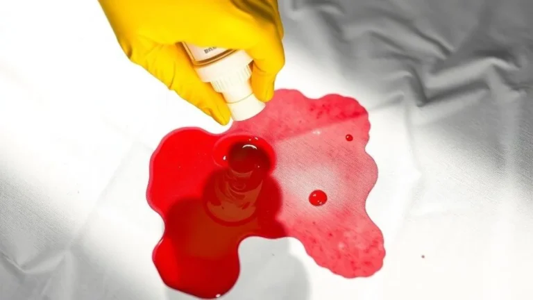Guia practica sobre como quitar manchas de sangre con metodos efectivos para el hogar