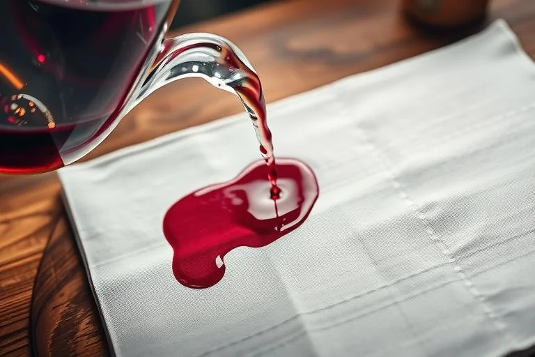 Paso a paso para como quitar manchas de vino en casa de forma sencilla