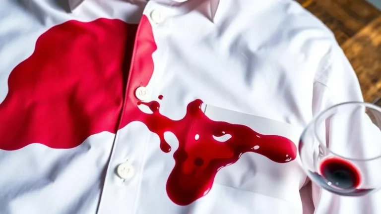 Guia practica sobre como quitar manchas de vino tinto en ropa blanca con metodos efectivos para el h